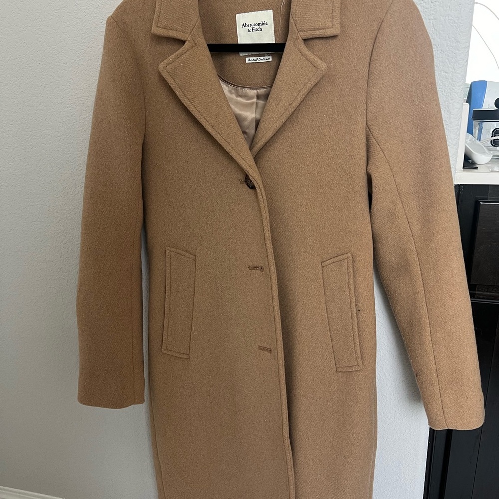 Abercrombie & Fitch Women's Brown Trench Coat